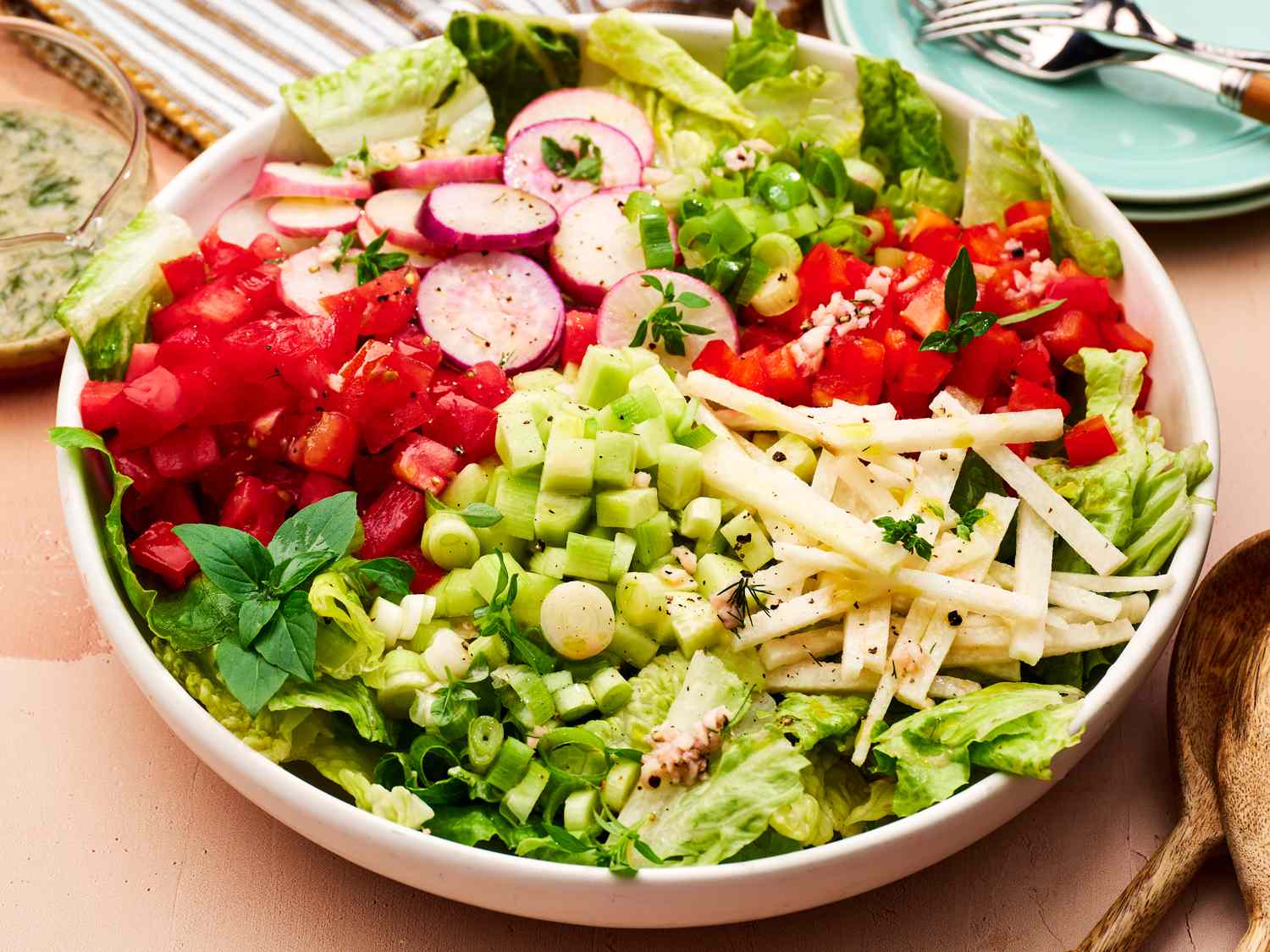 Fresh balanced whole food ingredients